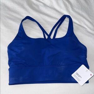 lululemon athletica Vibrant Blue Sports Bra